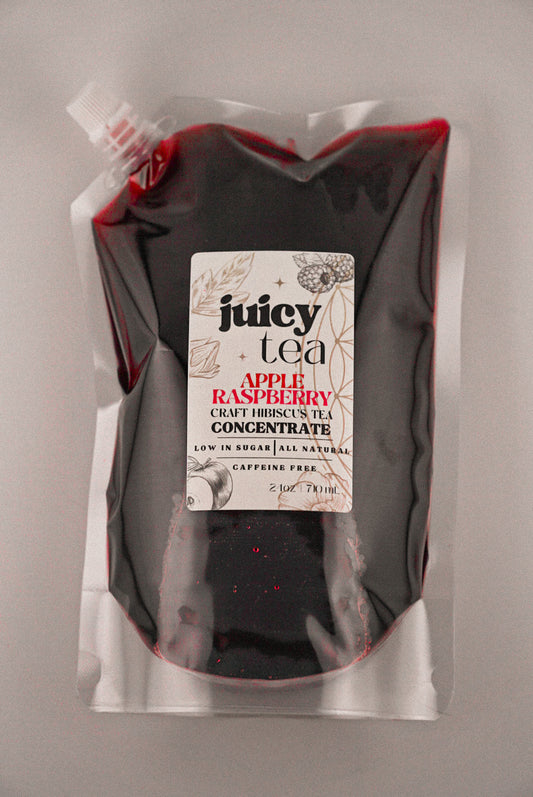 FROZEN APPLE RASPBERRY JUICY TEA CONCENTRATE