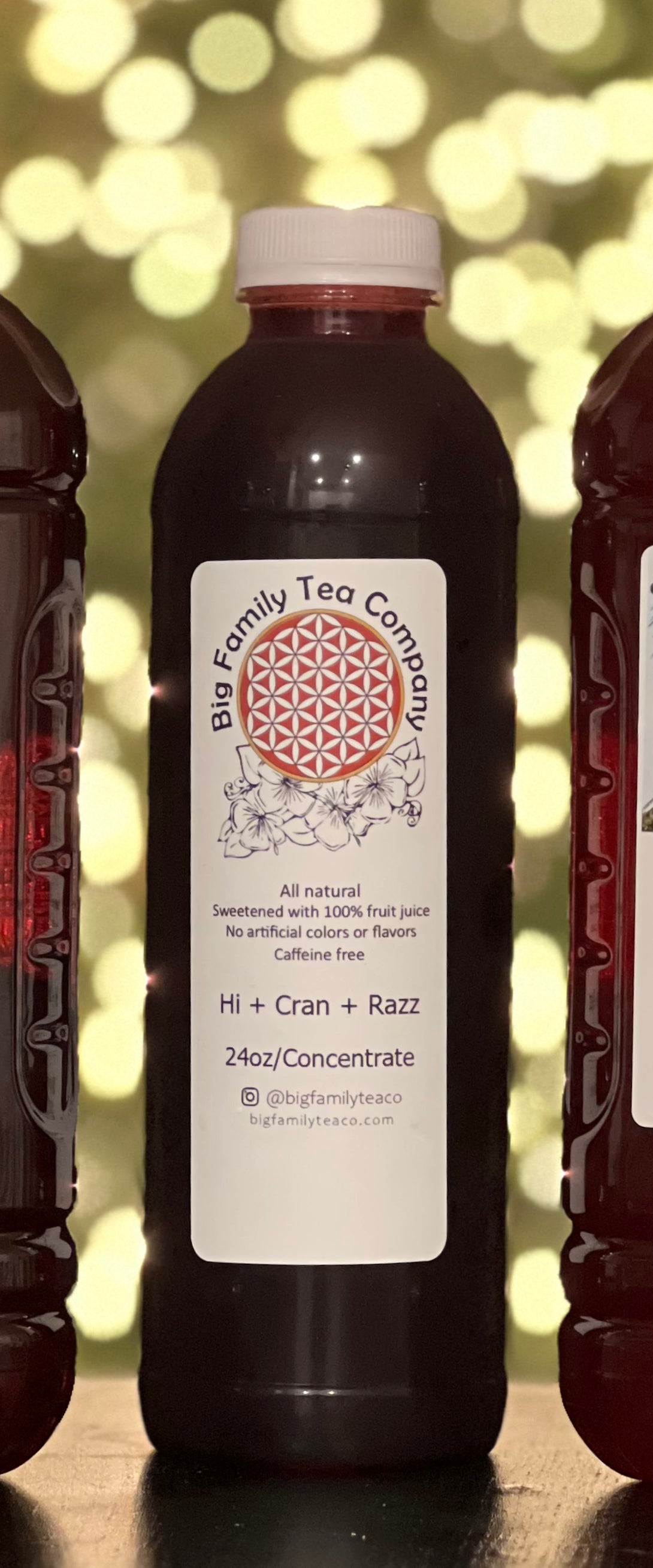 CRANBERRY RASPBERRY JUICY TEA CONCENTRATE